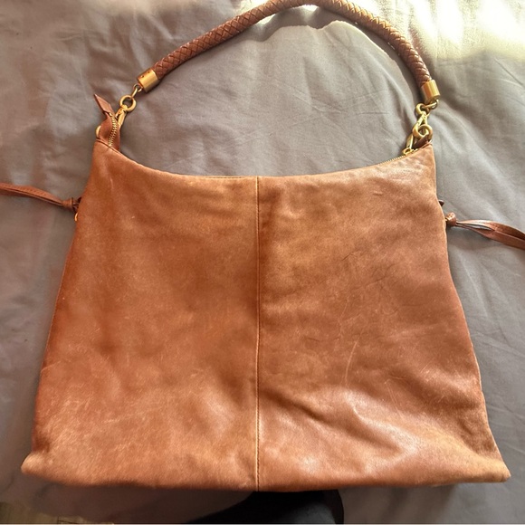Silpada Blakely Brown Leather Hobo Bag - Picture 3 of 6